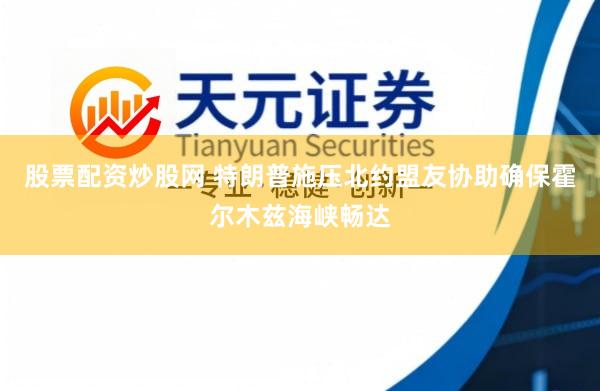 股票配资炒股网 特朗普施压北约盟友协助确保霍尔木兹海峡畅达